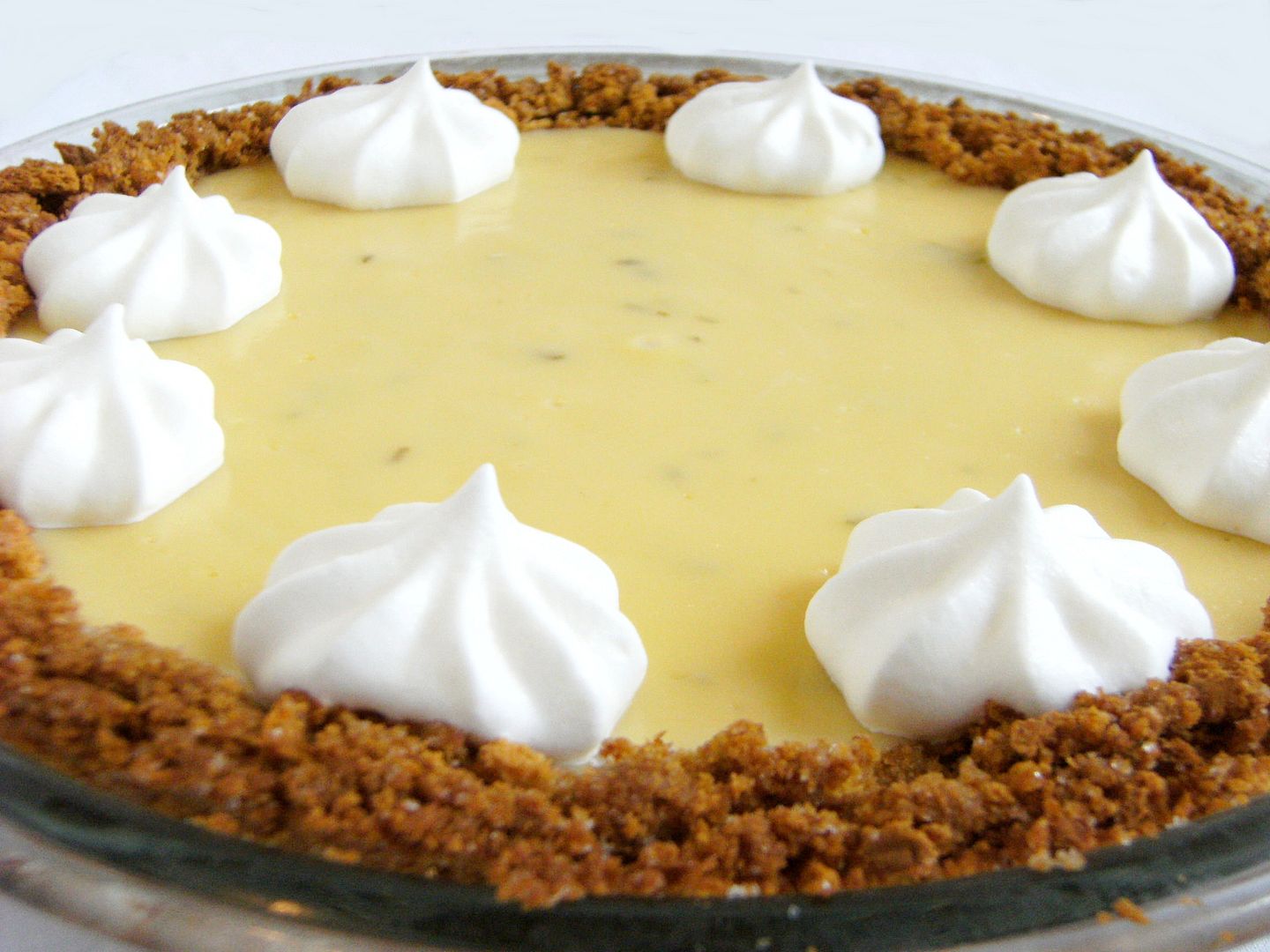 Mr. E 's NotSoKey Lime Pie Bake at 350°